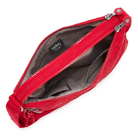 Kipling Alvar Crossbody Bags Red Rouge | CA 1060RV